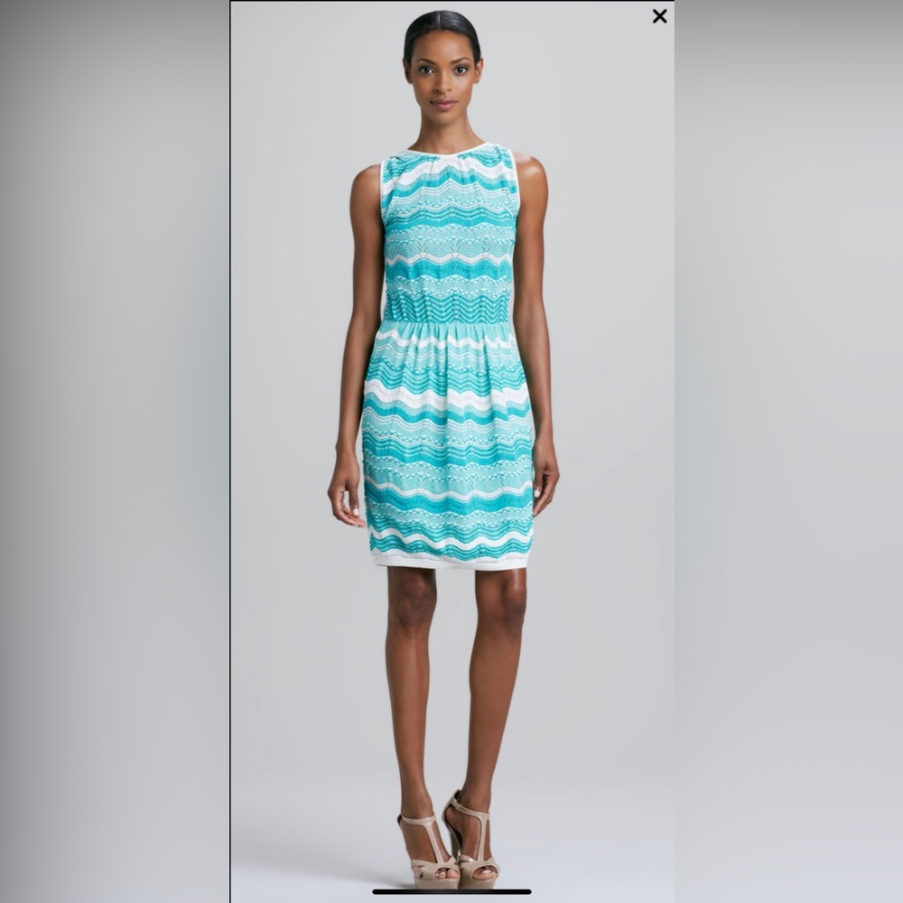 MISSONI Striped Knee-Length Dress, Italian size 40 (4), fits like a 6, Host Pick